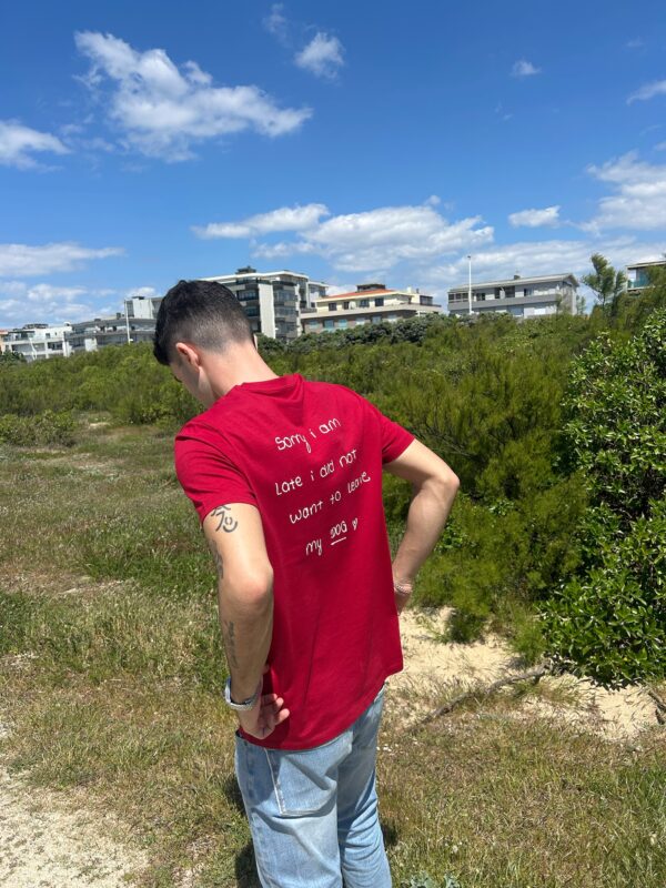 T-shirt Can´t leave my dog