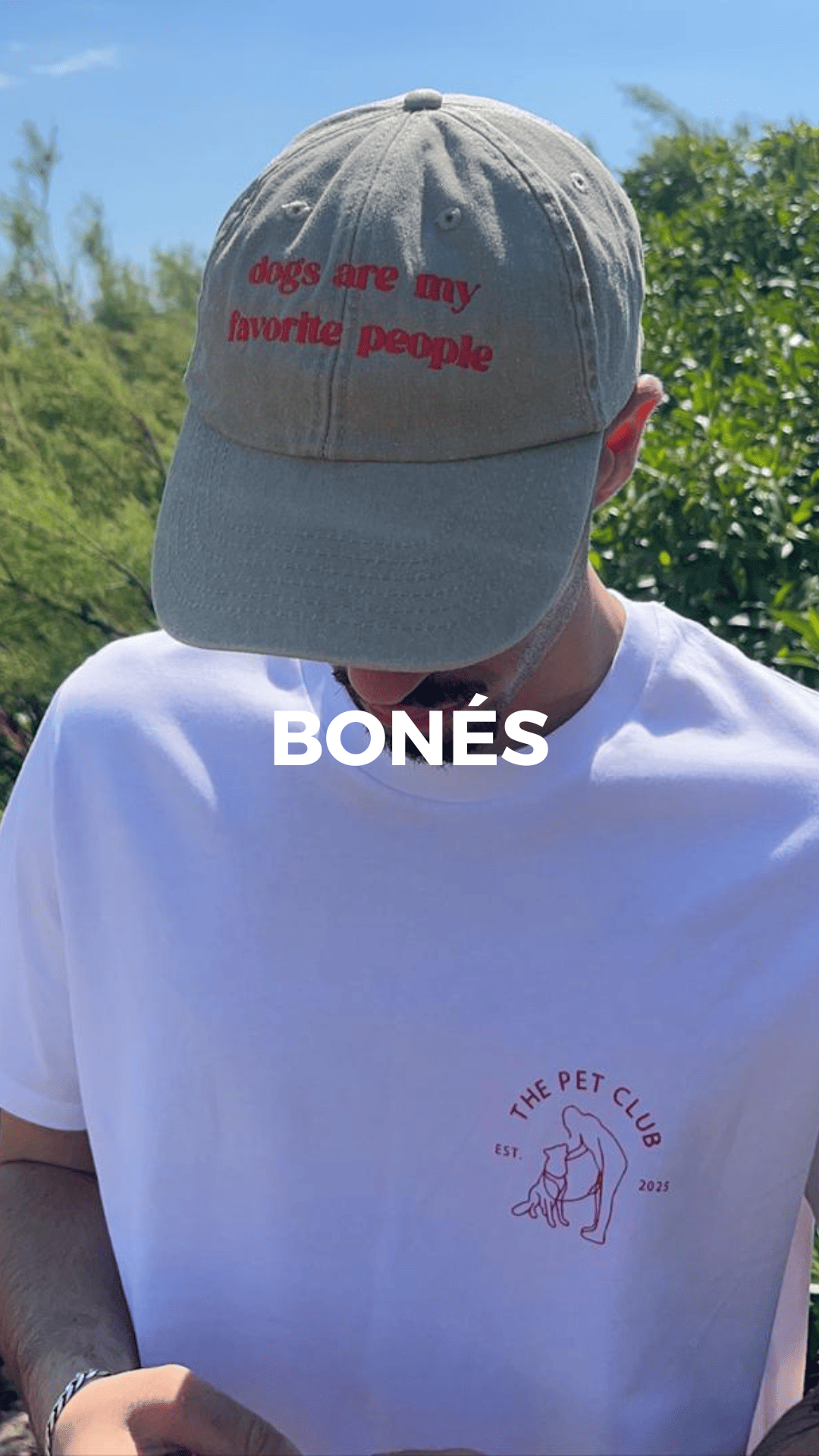Bonés The Pet Club