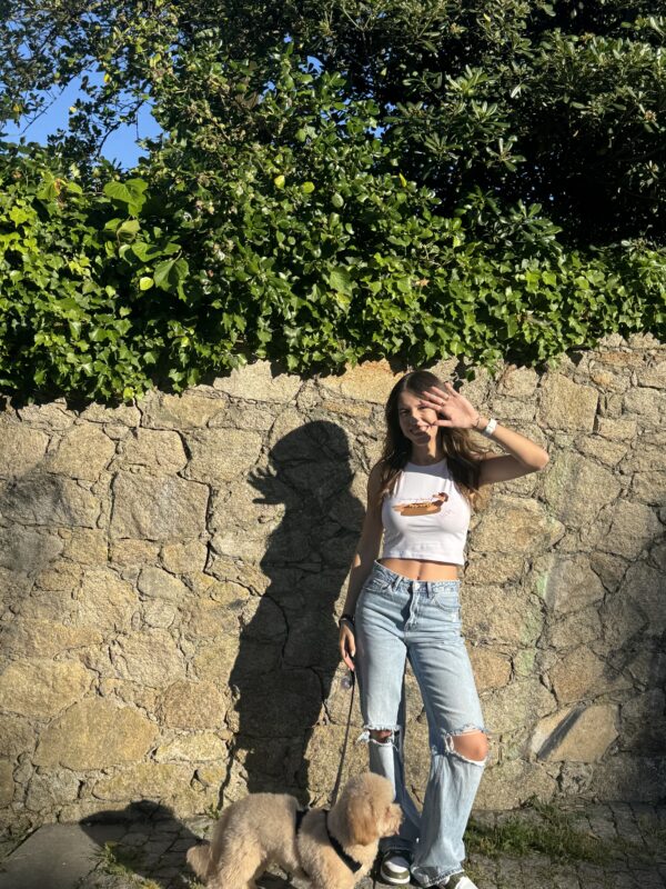 Crop Top My favourite hot dog